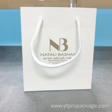 Small kraft shopping packaging paper bag